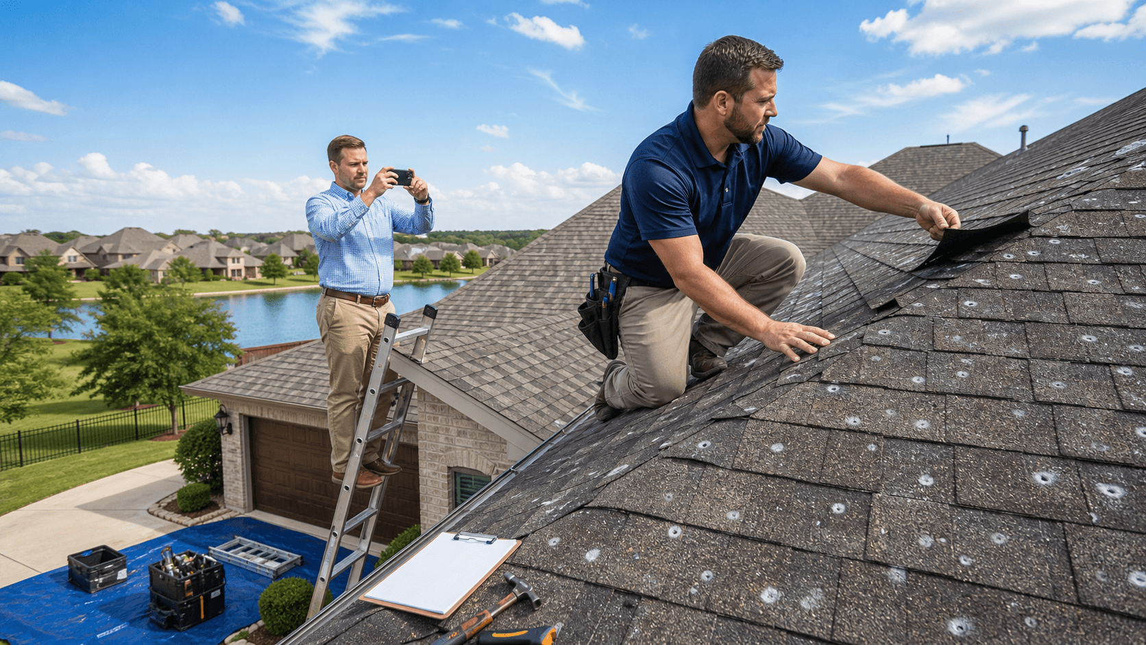 Storm Damage Roofing in Rockwall, TX: What Insurance Doesn’t Cover
